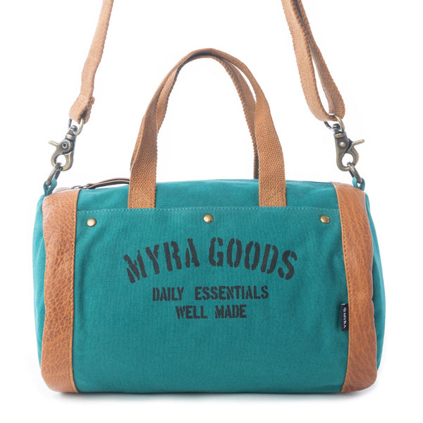 Myra Goods Sage Crossbody Bag in Olive Green - Myra USA