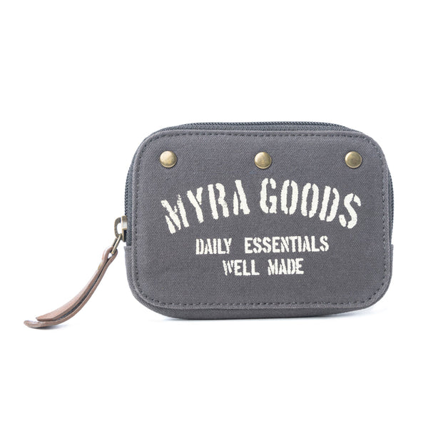 Myra Goods Raven Night Wallet in Smoky Ash - Myra USA
