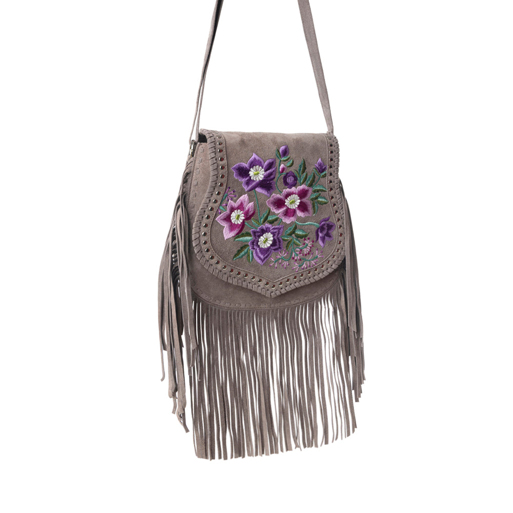 Myra Mojave Meadow Leather Bag in Wild Clay - Myra USA