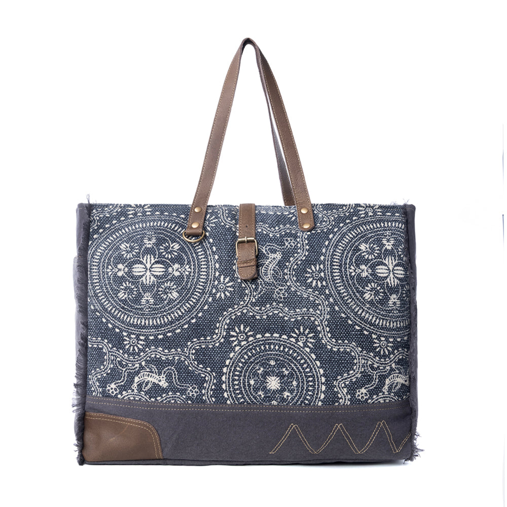 Sylvan Blue Weekender Bag - Myra USA