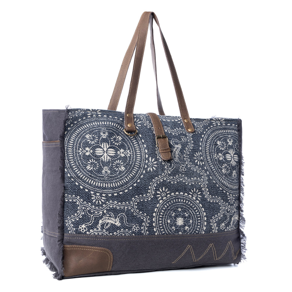 Sylvan Blue Weekender Bag - Myra USA