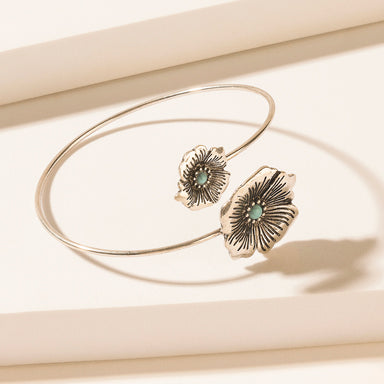 Myra Wildflower Moon Turquoise Stone Bracelet in Rodeo Blue - Myra USA