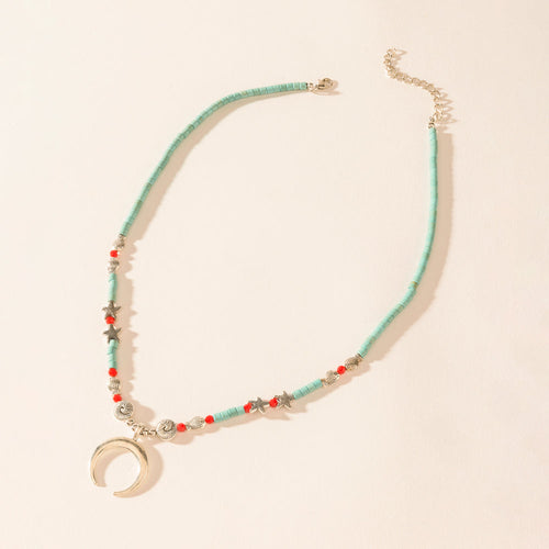Myra Red River Necklace in Lunar Blue - Myra USA