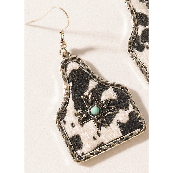 Myra Shadowflower Earrings In Lariat Speckle - Myra USA