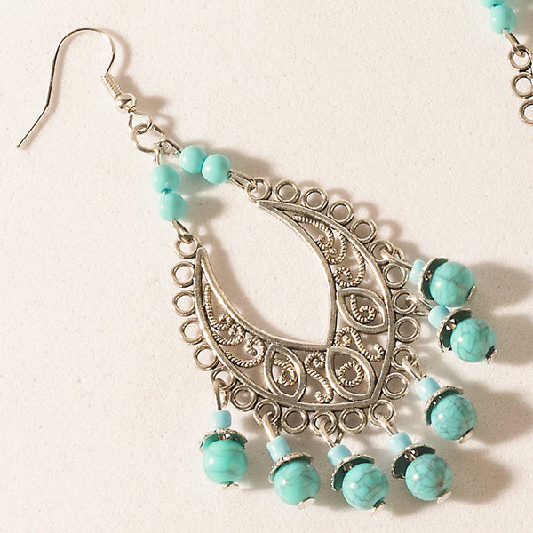 Myra Blue River Song Earrings in Navajo Sky - Myra USA