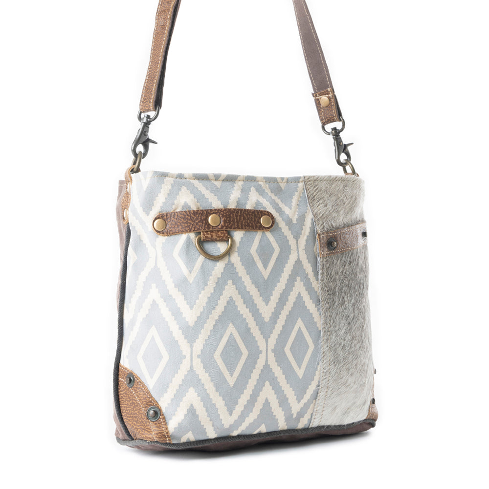 Washed-Out Side Pocket Shoulder Bag - MyraUSA