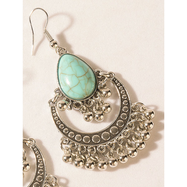 Myra Canyon Charm Earrings in Sky Turquoise - Myra USA