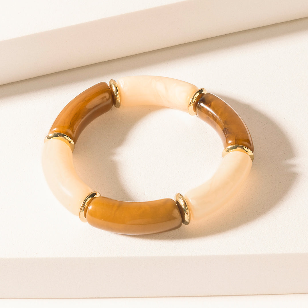 Myra Sunforge Axis Bracelet in Amber Quartz