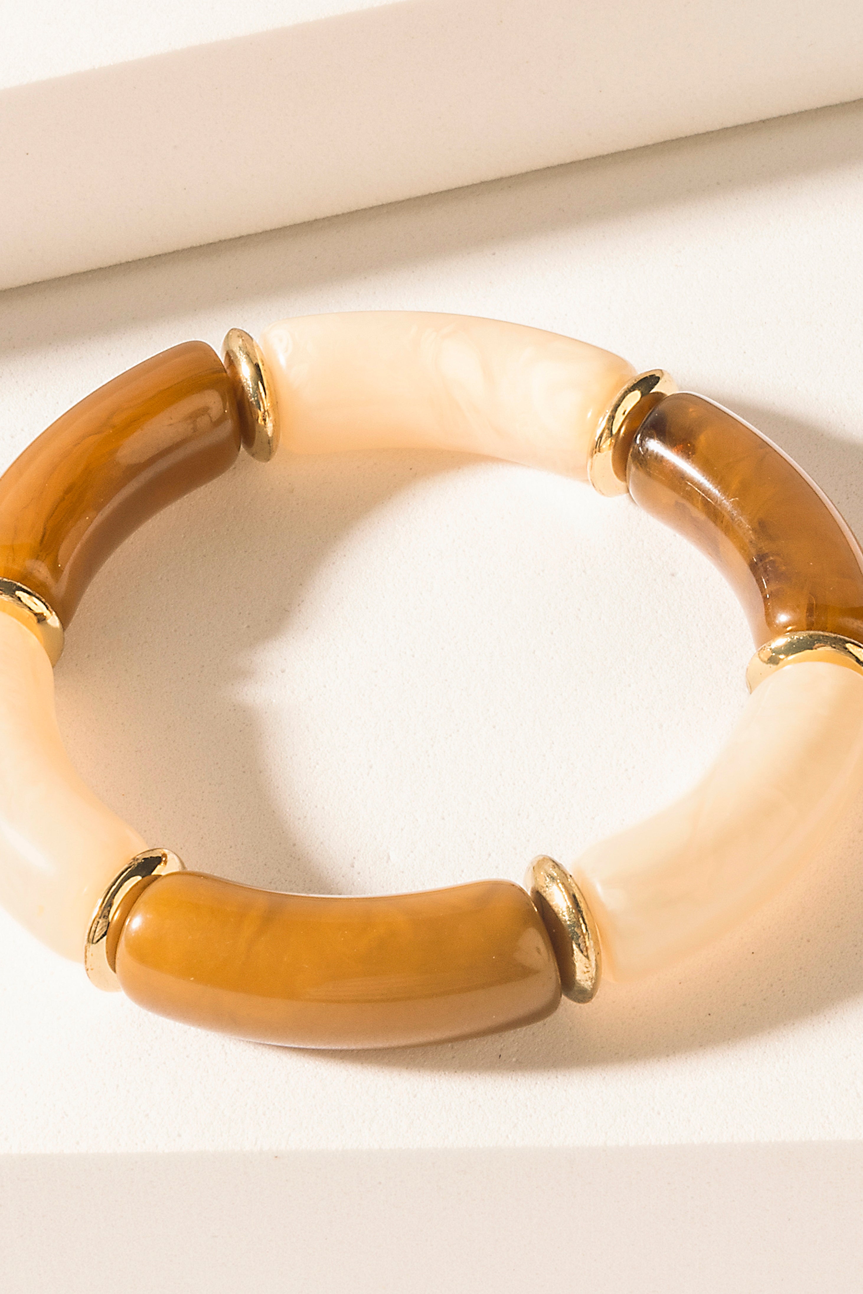 Myra Sunforge Axis Bracelet in Amber Quartz