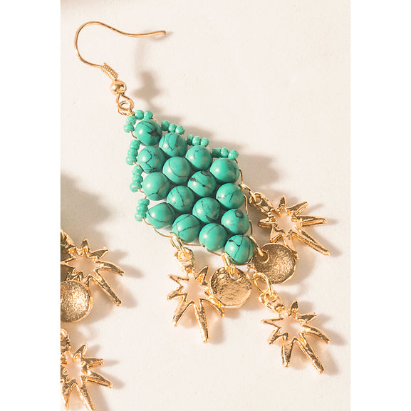 Myra Mystic Lagoon Earrings in Canyon Sky - Myra USA