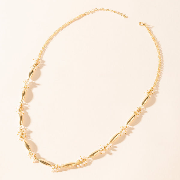 Myra Florenza Necklace in Regal White - Myra USA