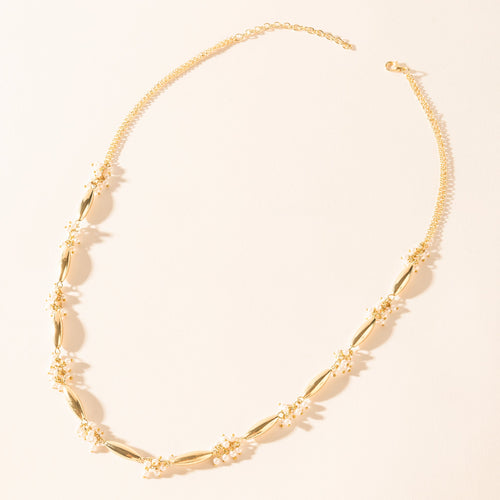Myra Florenza Necklace in Regal White - Myra USA
