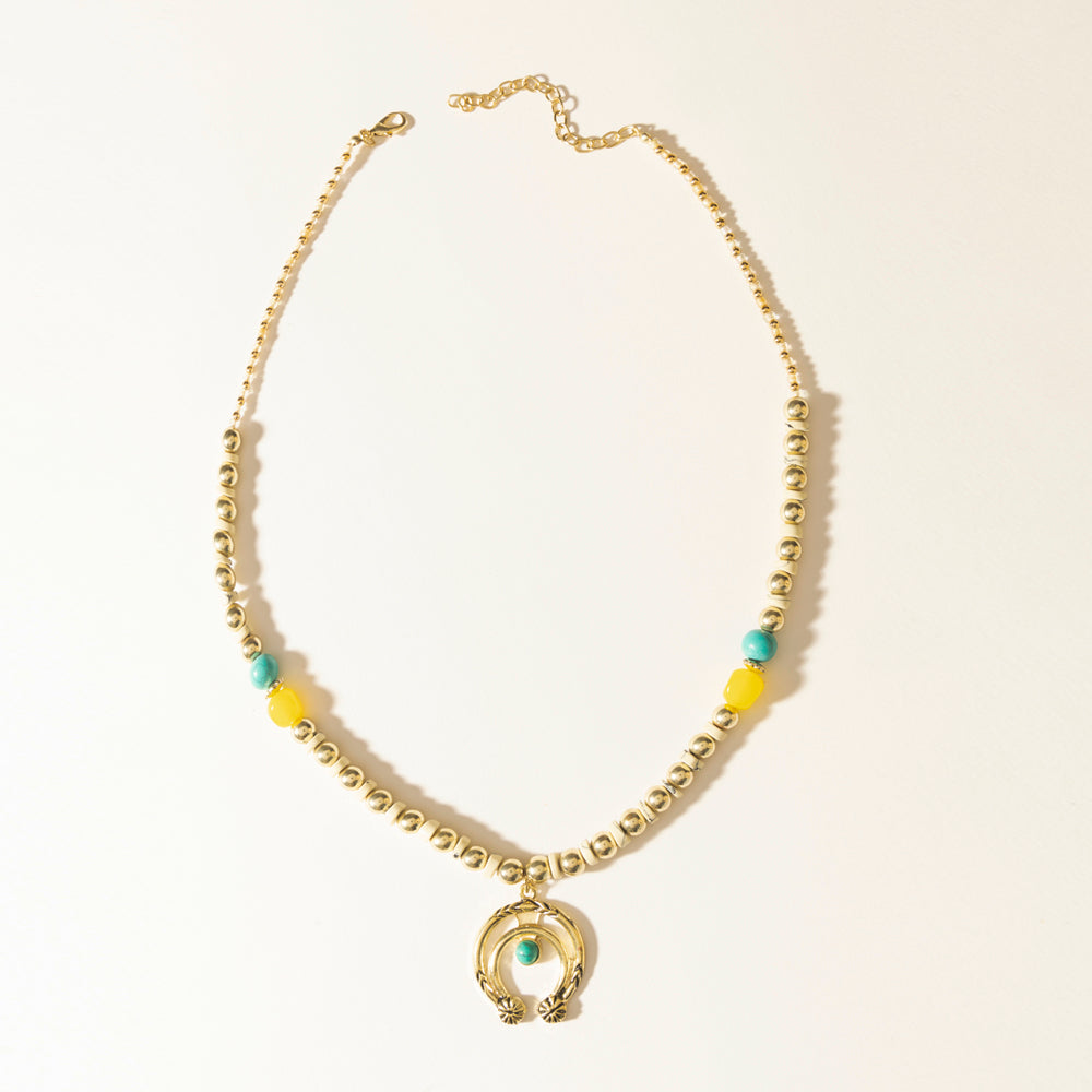 Myra Sunshine Naja Necklace in High Noon - Myra USA