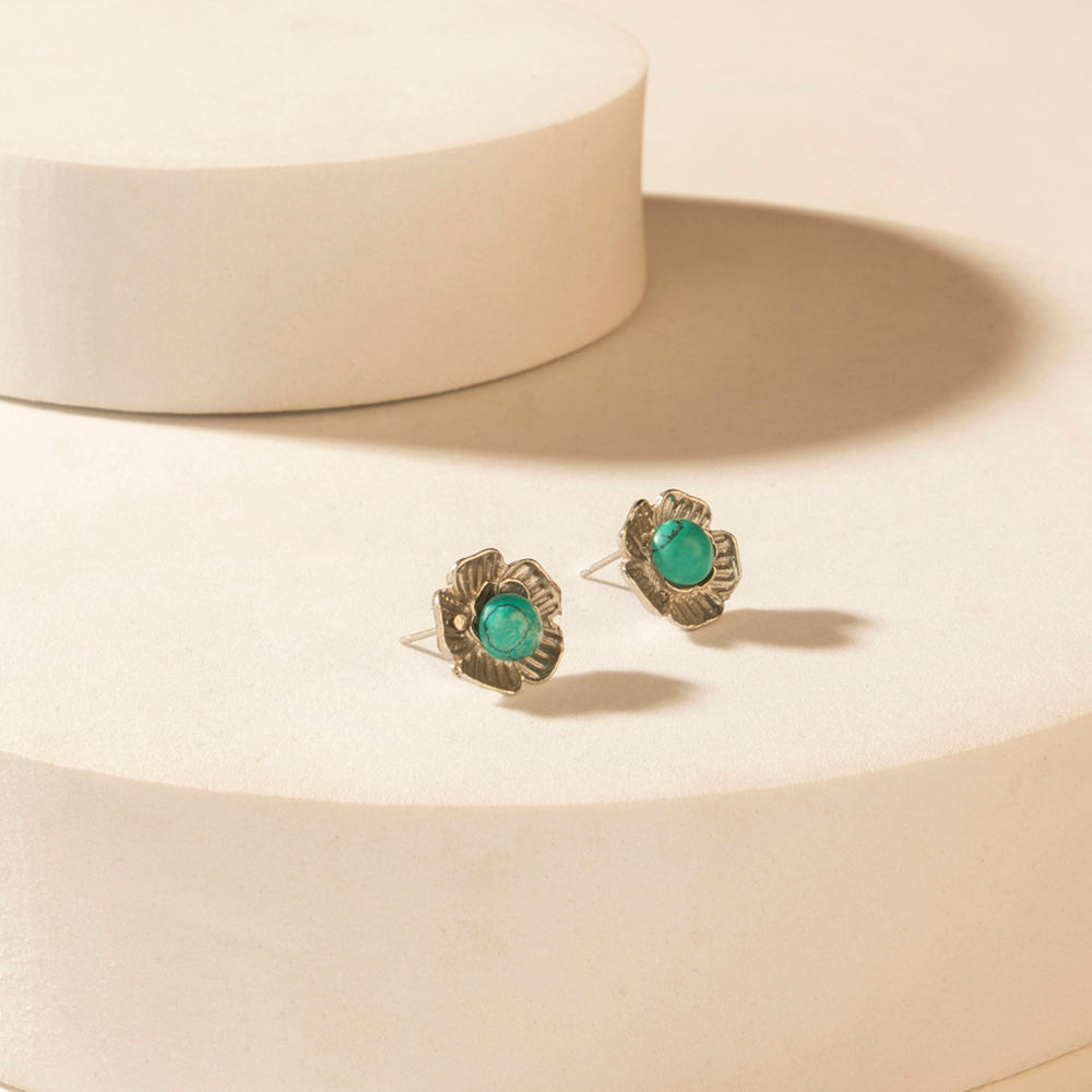 Myra Moonbeam Earrings Set in Silver Shine - Myra USA