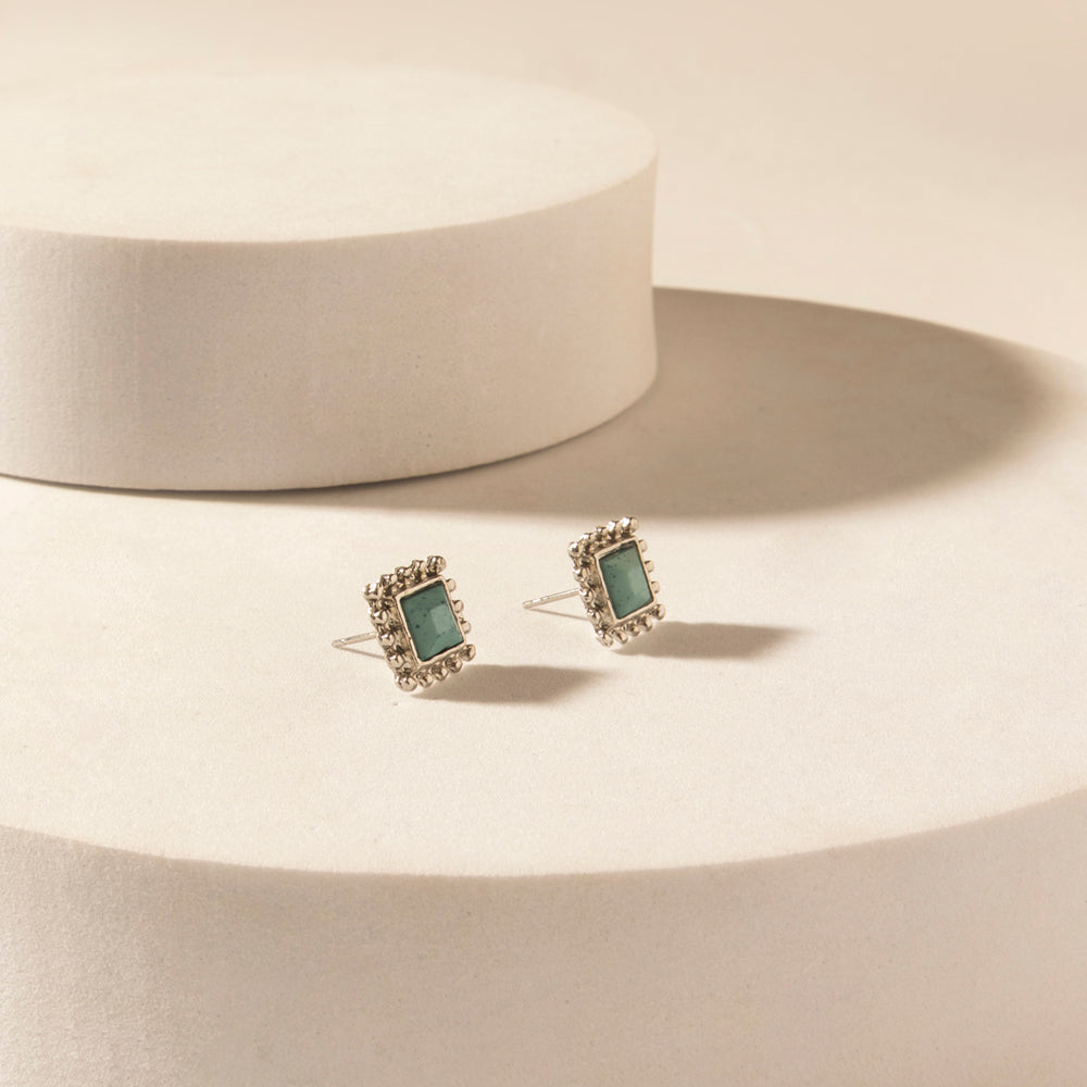 Myra Moonbeam Earrings Set in Silver Shine - Myra USA