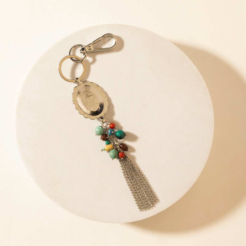 Myra Chili Trail Concho Keychain in Fiesta Mix - Myra USA