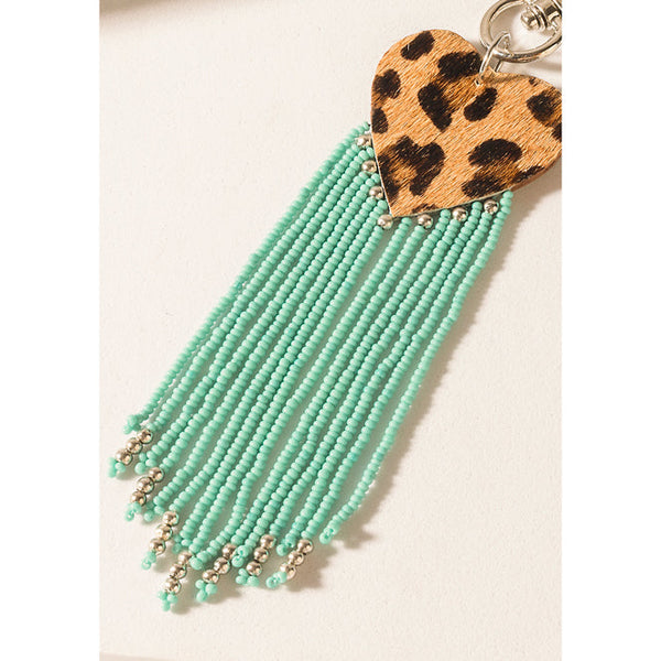 Myra Untamed Love Keychain in Mirage Aqua - Myra USA