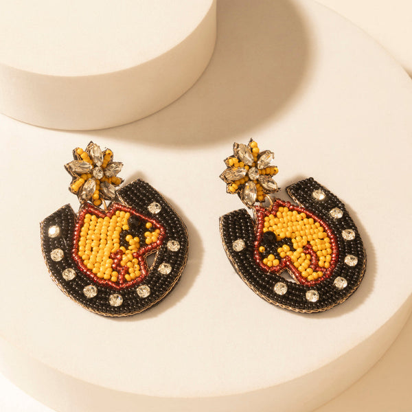 Myra Mascot Charm Earrings in Ember Spark - Myra USA