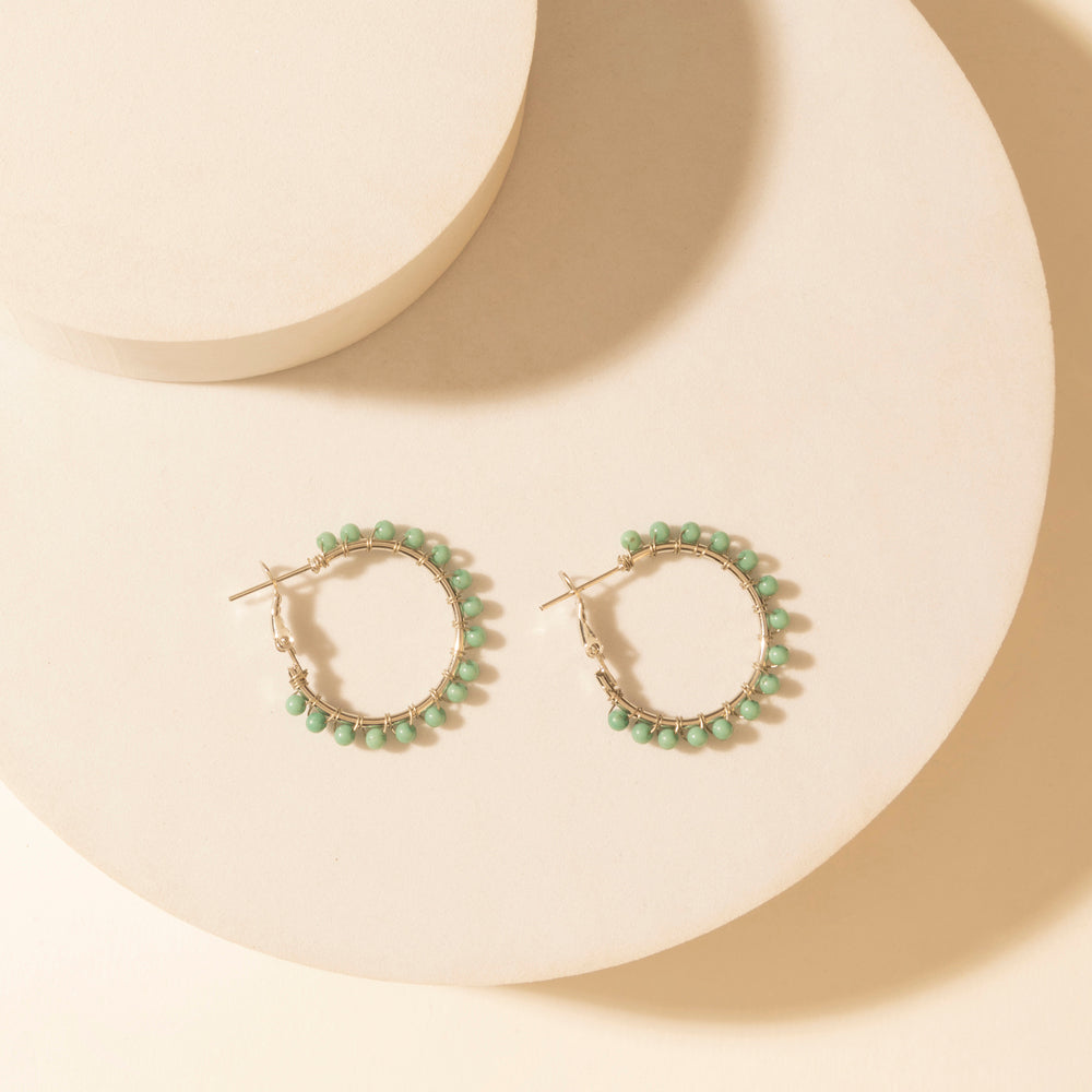 Myra Prairie Trinket Earrings Set in Saddle Silver - Myra USA