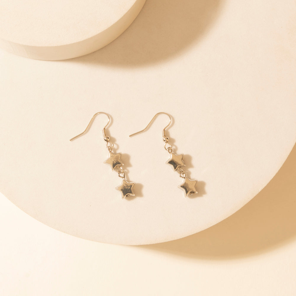 Myra Prairie Trinket Earrings Set in Saddle Silver - Myra USA