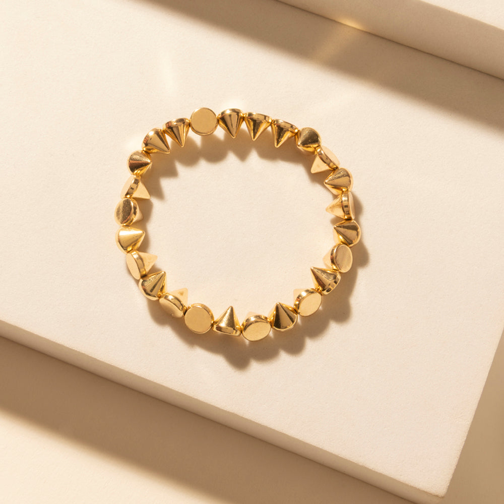 Myra Gilded Lasso Stack Bracelet in Arena Blue - Myra USA