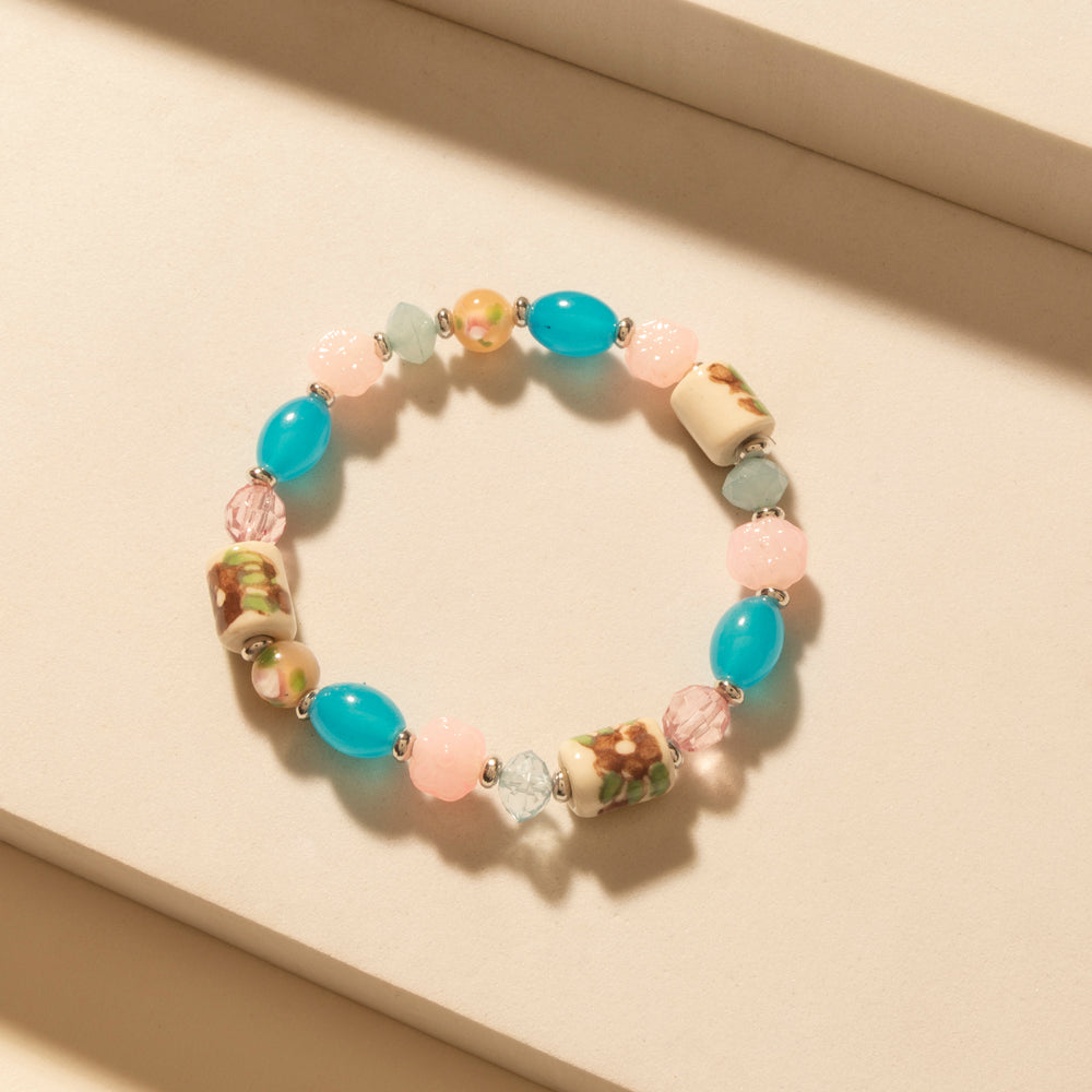 Myra Love Story Stack Bracelet in Lariat Blue - Myra USA