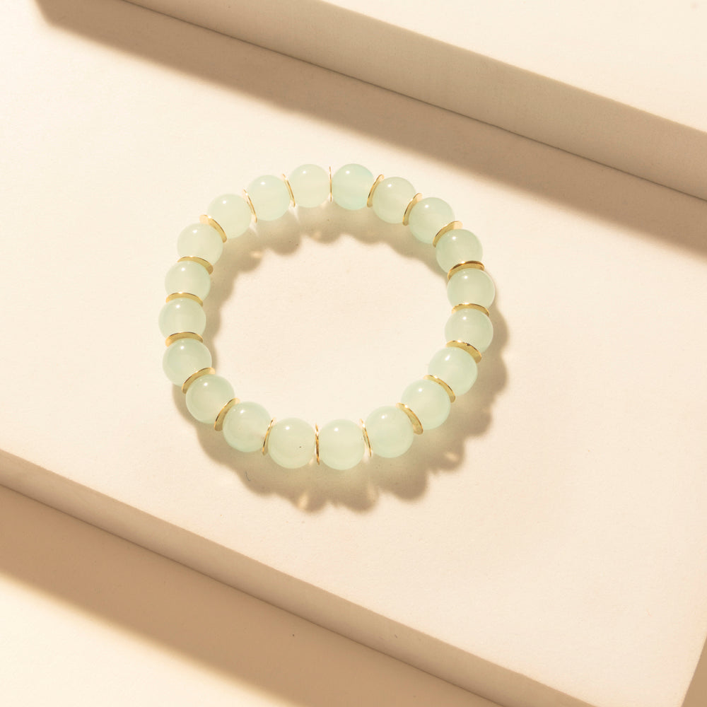 Myra Bayou Heartline Stack Bracelet in Glass Glow - Myra USA