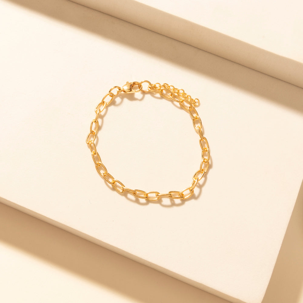 Myra Bayou Heartline Stack Bracelet in Glass Glow - Myra USA