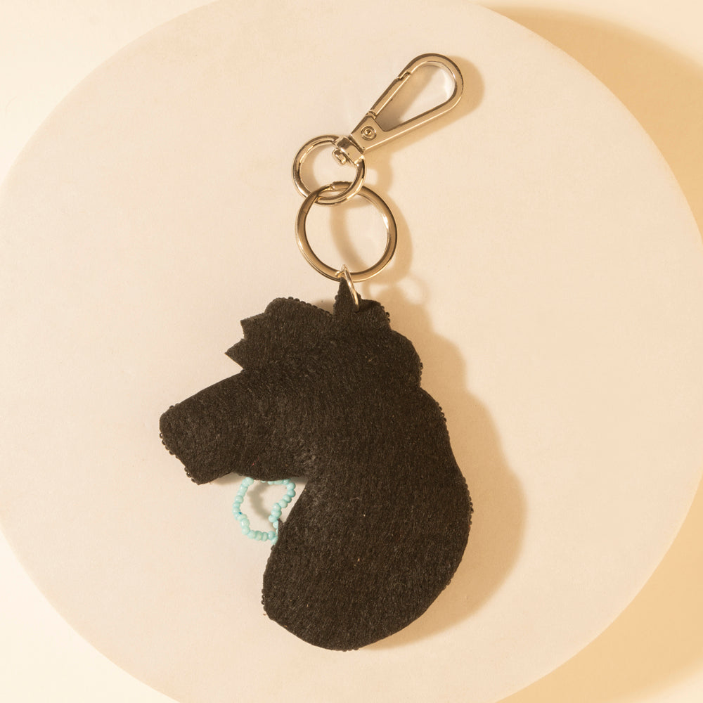 Myra Chief Mustang Keychain in Sable Tan - Myra USA