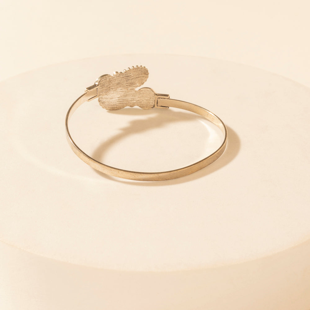 Myra Grande Curl Cuff in Rain Silver - Myra USA