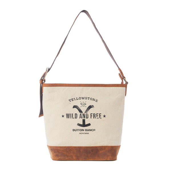 Yellowstone Ivory Dominion Shoulder Bag - Myra USA