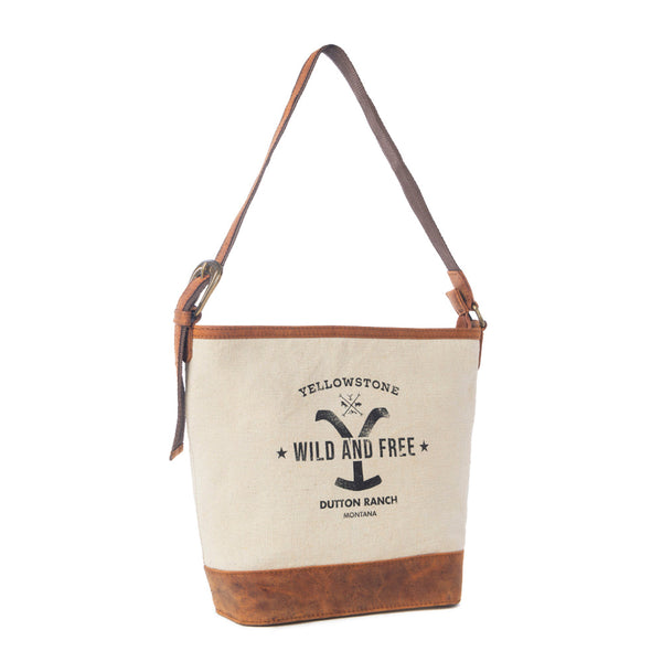 Yellowstone Ivory Dominion Shoulder Bag - Myra USA