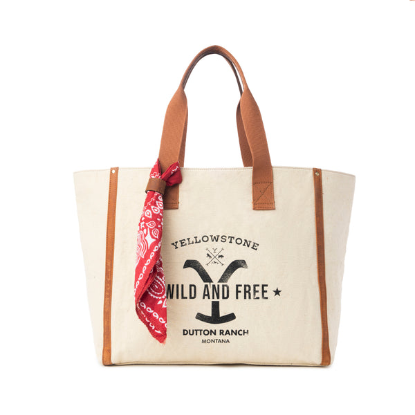 Yellowstone Ivory Creek Weekender Bag with Scarf - Myra USA
