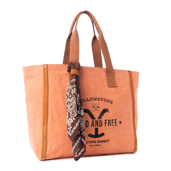 Yellowstone Amber Creek Weekender Bag with Scarf - Myra USA