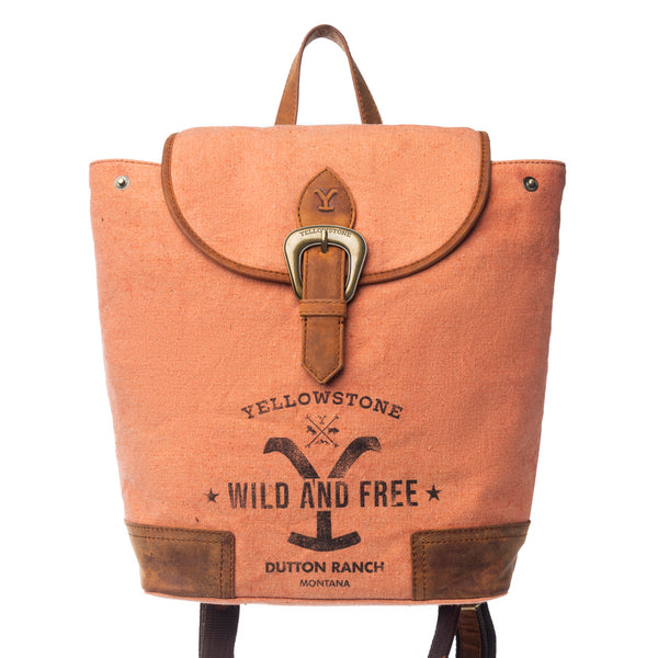 Yellowstone Paradise Valley Backpack in Amber - Myra USA