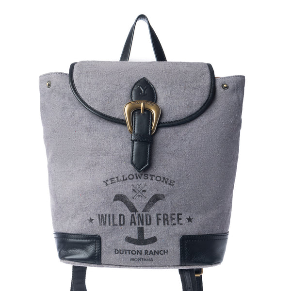 Yellowstone Paradise Valley Backpack in Ash - Myra USA
