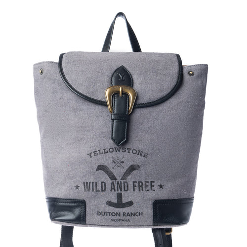 Yellowstone Paradise Valley Backpack in Ash - Myra USA