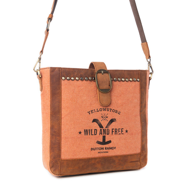 Yellowstone Lone Star Amber Satchel Bag - Myra USA