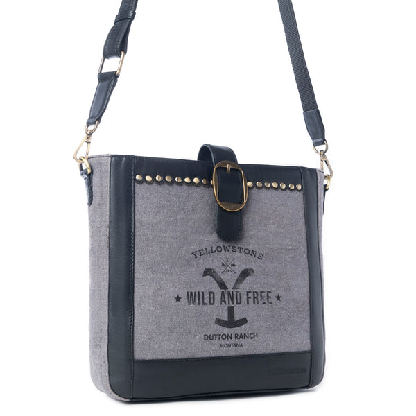 Yellowstone Lone Star Ash Satchel Bag - Myra USA