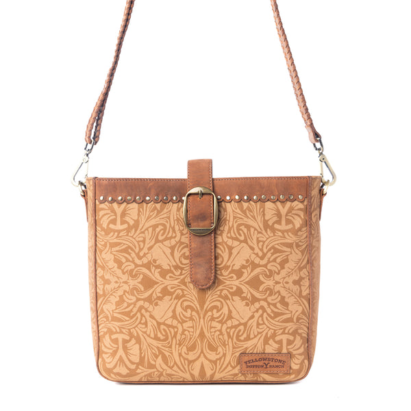 Yellowstone Montana Amber Buckle Sling Bag - Myra USA