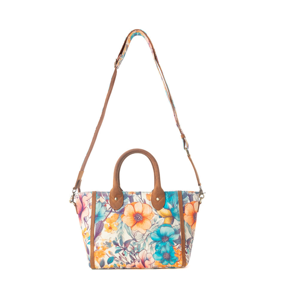 Myra Rosy Trails Crossbody Bag in Boho Fiesta - Myra USA