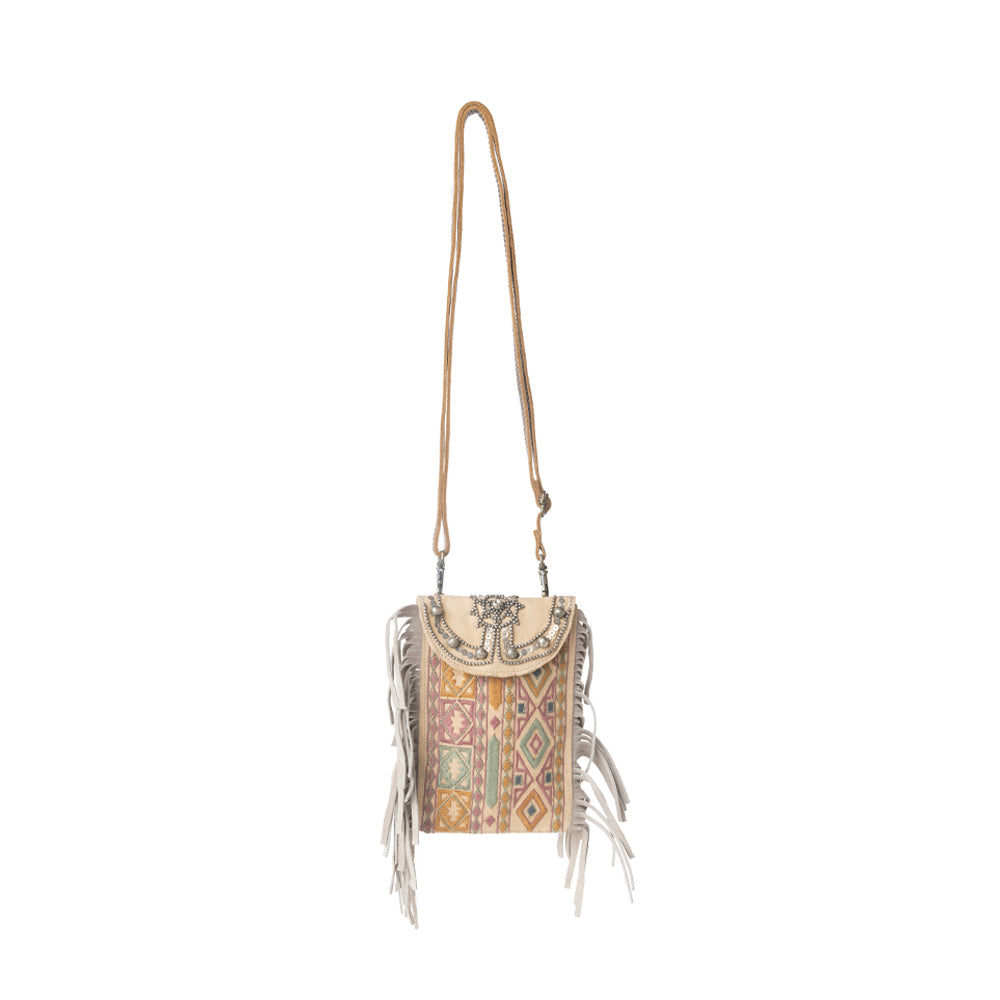 Myra Vintage Song Crossbody Bag in Sahara Clay - Myra USA