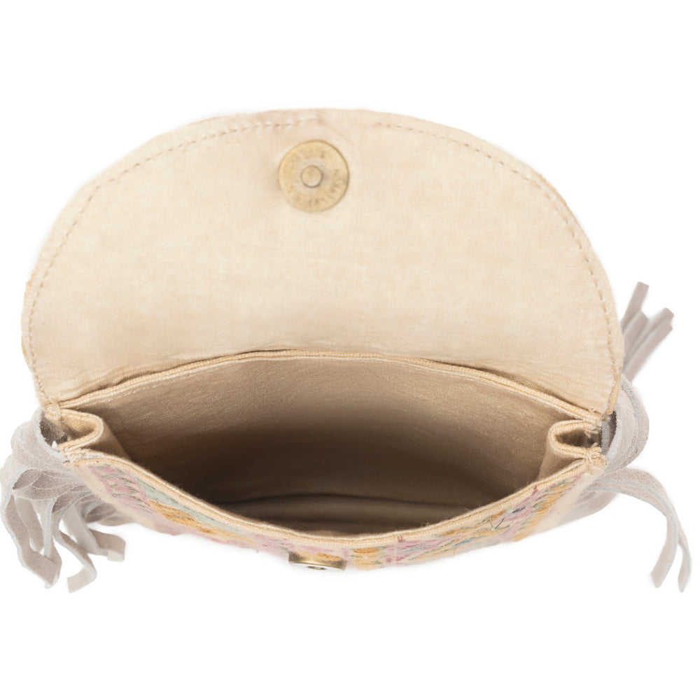 Myra Vintage Song Crossbody Bag in Sahara Clay - Myra USA