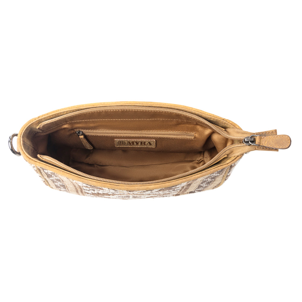 Myra Mesa Crosswinds Woven Shoulder Bag in Canyon Taupe