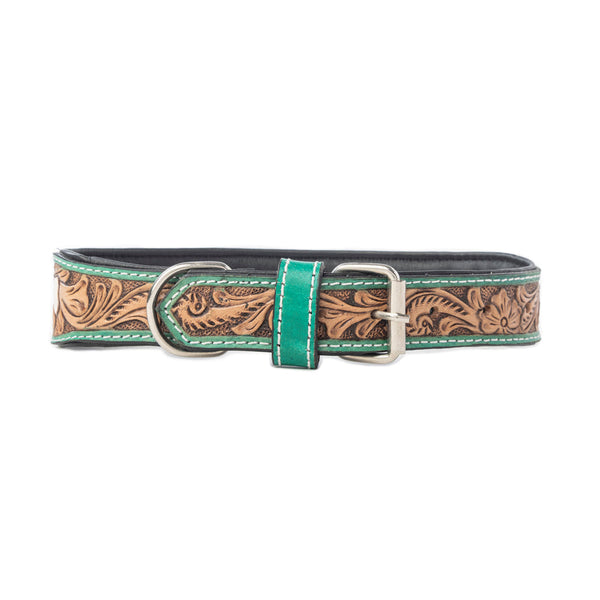 Santa Fe Bone Beaded Collar in Brown - Myra USA