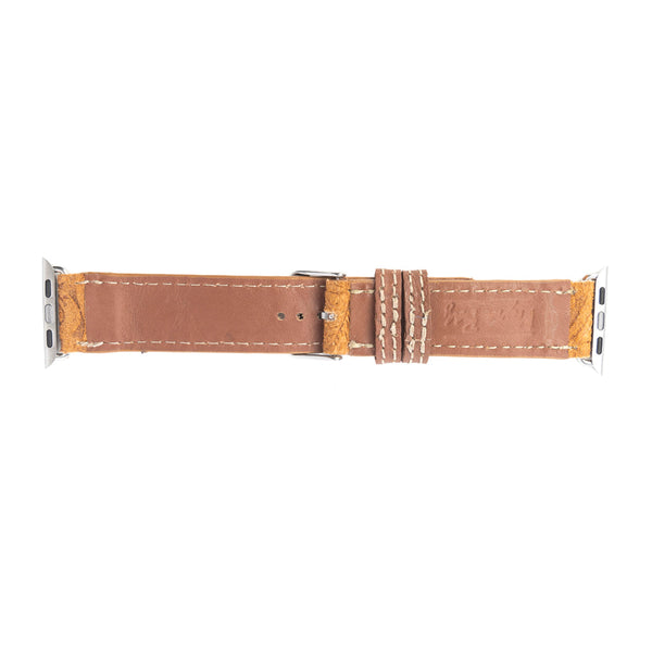 Saddleback Trail Watch Band in Brown - Myra USA