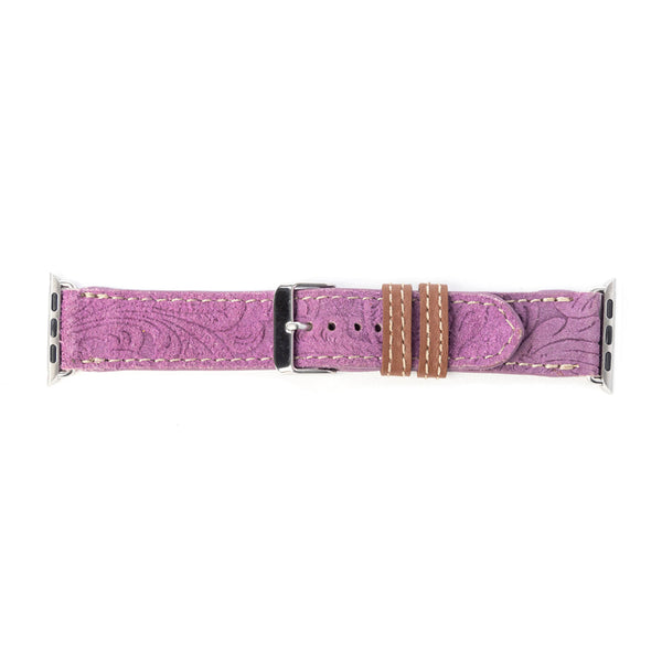 Desert Lavender Western Watch Band in Purple - Myra USA