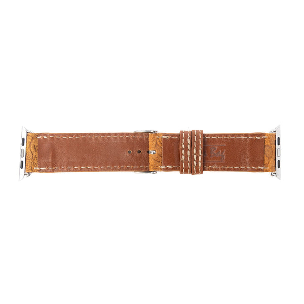 Saddleback Trail Watch Band in Brown - Myra USA