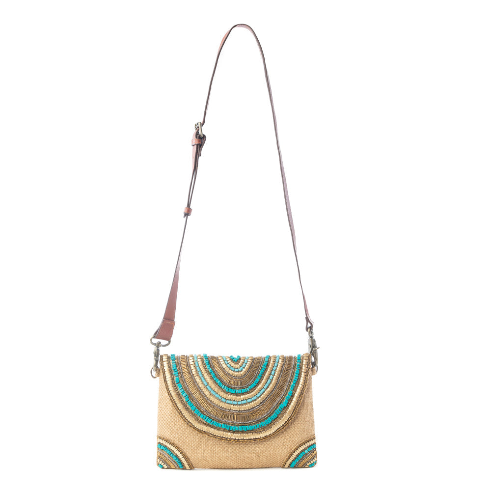 Myra Aurora Sands Crossbody Bag in Sahara Dune