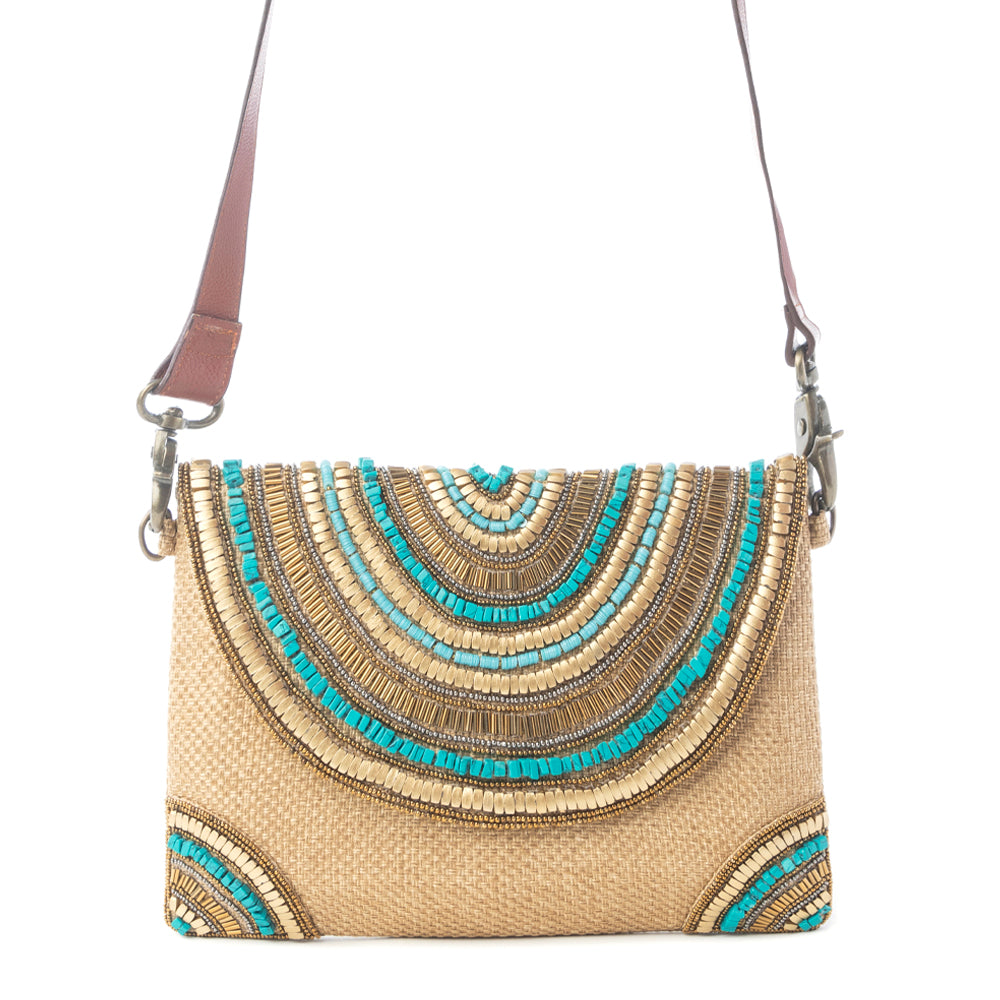 Myra Aurora Sands Crossbody Bag in Sahara Dune